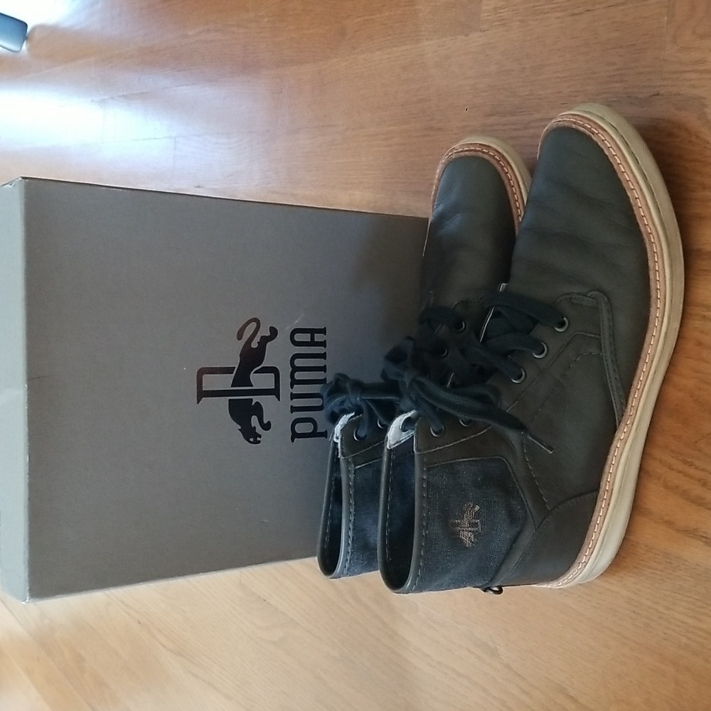 Puma Canvas Boot olive